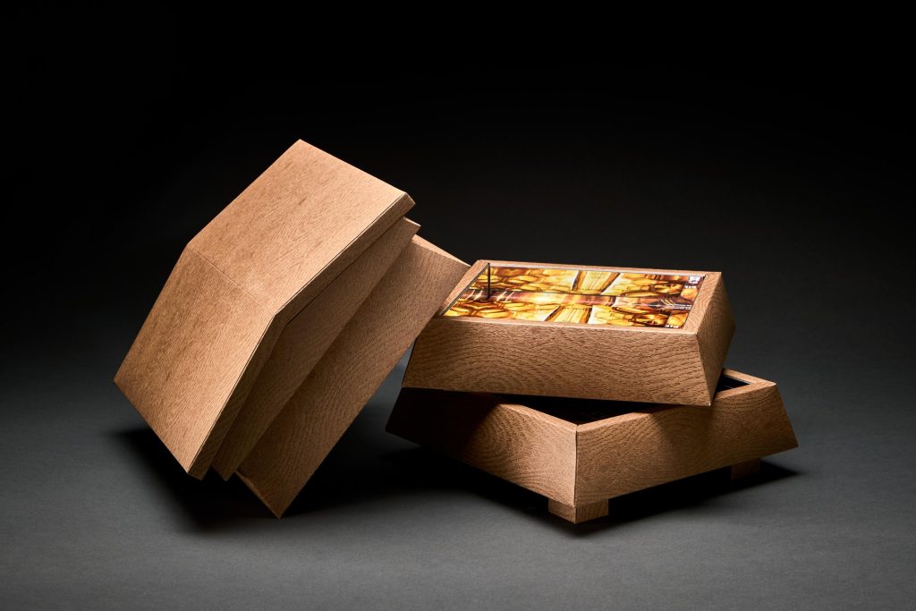 coffret rigide sur mesure luxe Ruche