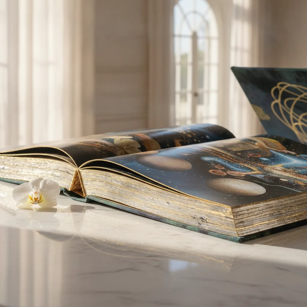 Dorure sur tranche de livre d'art – Guide de cette finition - dorure tranche livre art
