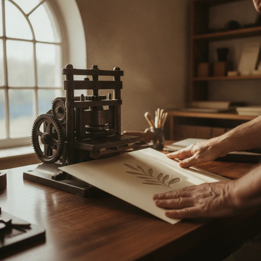 Stampa Tipografica di Lusso – Il Fascino del Letterpress - letterpress stampa tipografica lusso