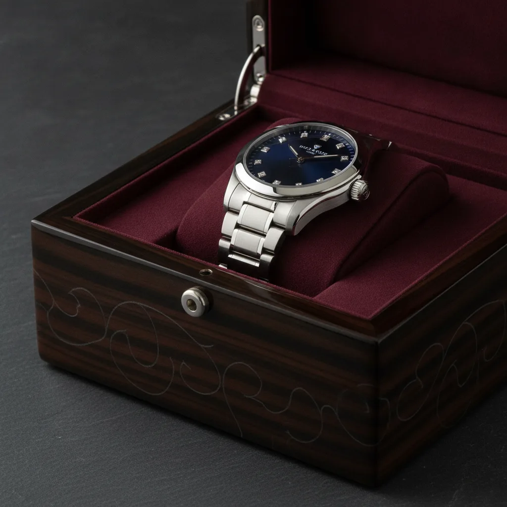 Écrin montre luxe sur mesure | Guide pour maisons horlogères - ecrin montre luxe sur mesure